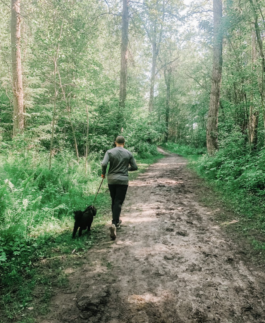 man-jogging-with-a-dog
